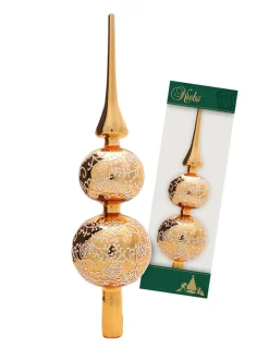 Baumspitze in Gold - (H)33 cm