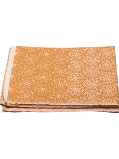 Baumwolldecke "Jade - Afrika" in Gelb