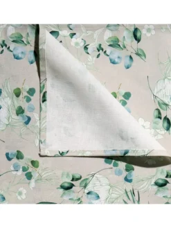 Baumwolle Tischdecke in salbei