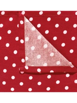 Baumwolle Tischläufer Orlando in rot