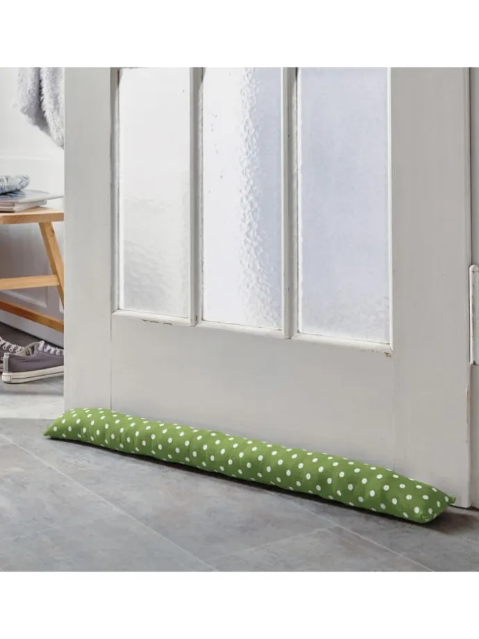 Baumwolle Zugluftstopper Orlando in grün