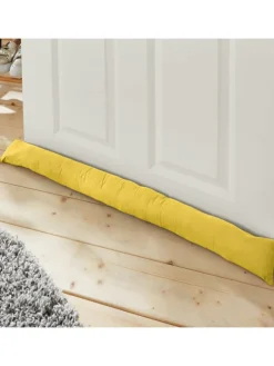 Baumwolle Zugluftstopper Seattle in gelb