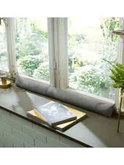 Baumwolle Zugluftstopper Seattle in grau