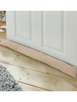 Baumwolle Zugluftstopper Seattle in beige