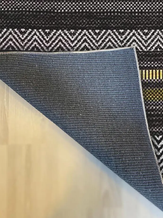 Baumwoll-Teppich in Bunt