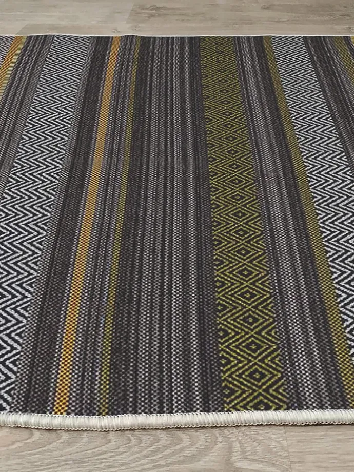 Baumwoll-Teppich in Bunt