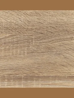 Bücherregal CLIO in Grau/Silber/Braun - (W) 72 x (H) 180 x (L) 35 cm