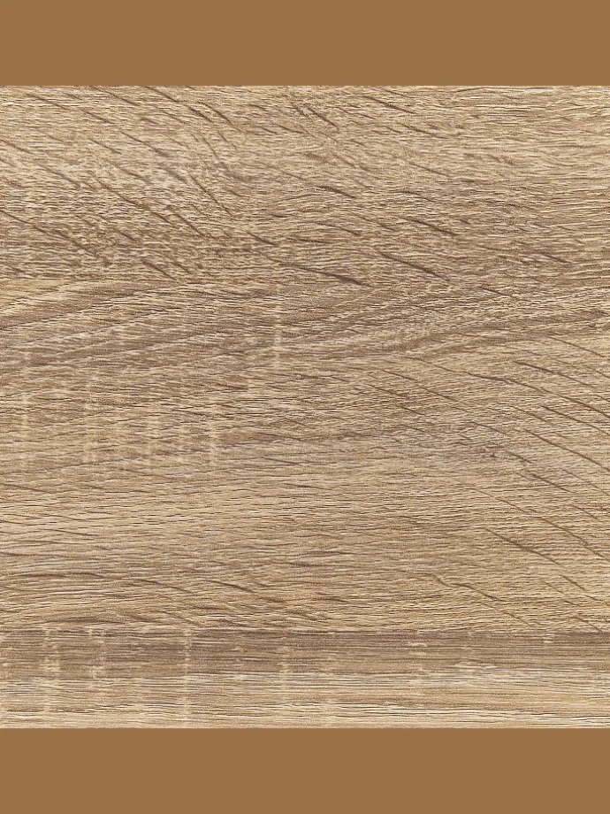 Bücherregal CLIO in Grau/Silber/Braun - (W) 72 x (H) 180 x (L) 35 cm