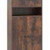 Bücherschrank 54 x 30 x 111 cm in Braun