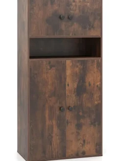 Bücherschrank 54 x 30 x 111 cm in Braun