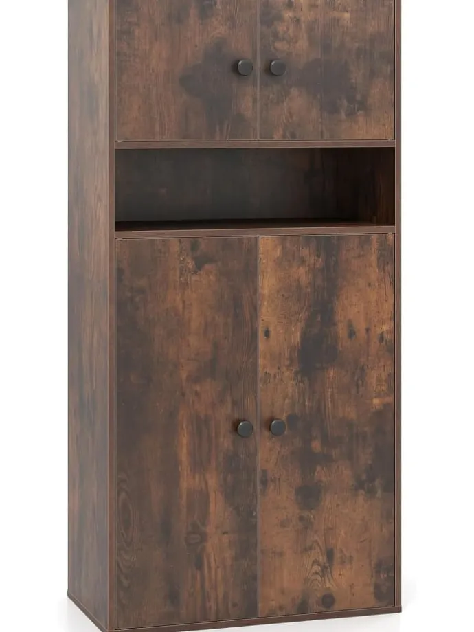 Bücherschrank 54 x 30 x 111 cm in Braun