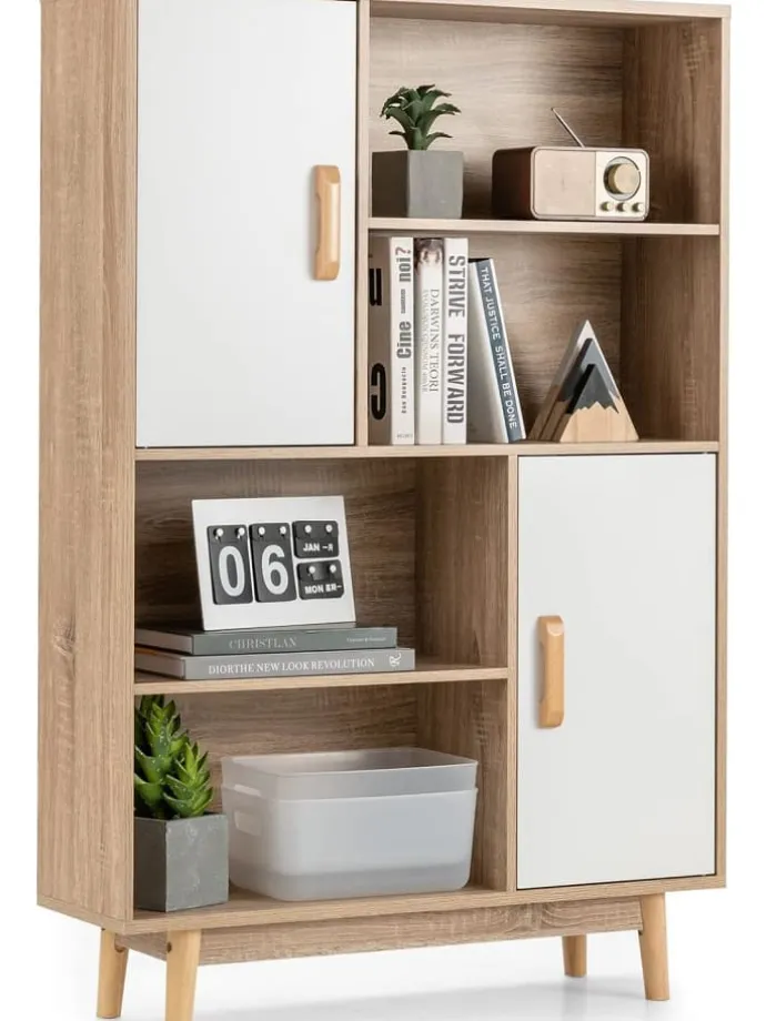 Bücherschrank in Weiß