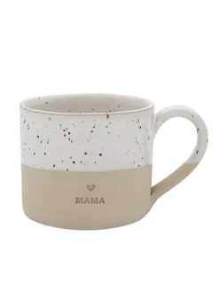 Becher in Weiß/ Beige - 250 ml