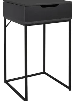 Beistelltisch "Abbott" in Schwarz - (B)45 x (H)77 x (T)45 cm