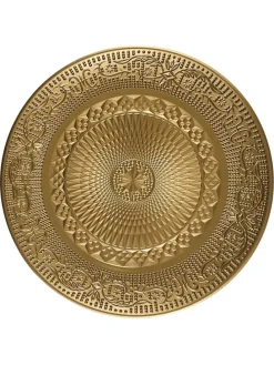 Beistelltisch in Gold - (H)42 x Ø 40 cm