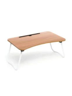 Beistelltisch in Hellbraun - (B)60 x (H)27 x (T)40 cm