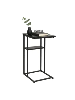 Beistelltisch in Schwarz - (B)40 x (H)60 x (T)30 cm