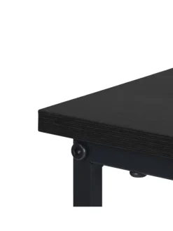 Beistelltisch in Schwarz - (B)40 x (H)60 x (T)30 cm