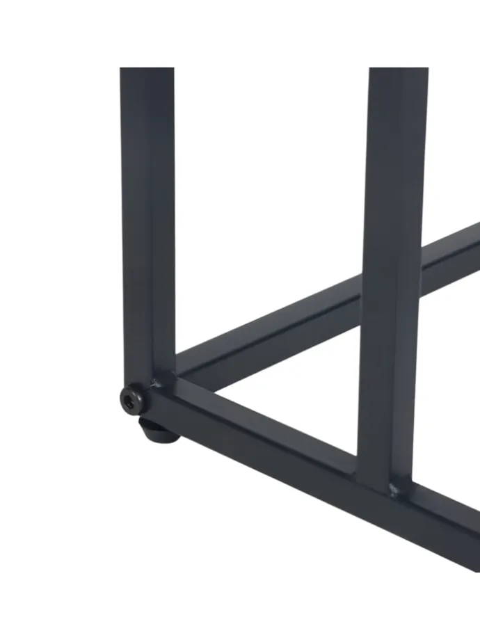 Beistelltisch in Schwarz - (B)40 x (H)60 x (T)30 cm