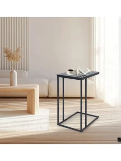 Beistelltisch in Schwarz - (B)50 x (H)64 x (T)35 cm