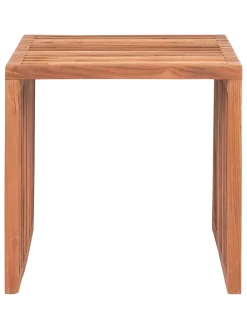 Beistelltisch "Pego" in Hellbraun - (B)40 x (H)40 x (T)40 cm