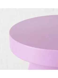 Beistelltisch ''Salvatore'' in Rosa - (H)39,5 x Ø 35 cm