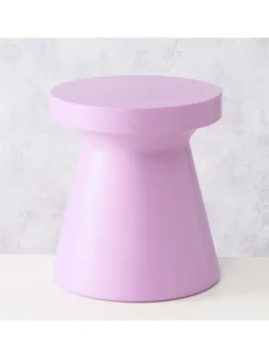 Beistelltisch ''Salvatore'' in Rosa - (H)39,5 x Ø 35 cm