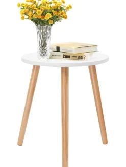 Beistelltisch 40x40x48cm in Weiß