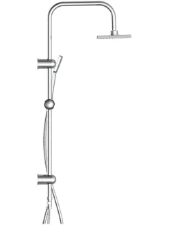Überkopf-Brauseset ''Easy Energy'' in Chrom