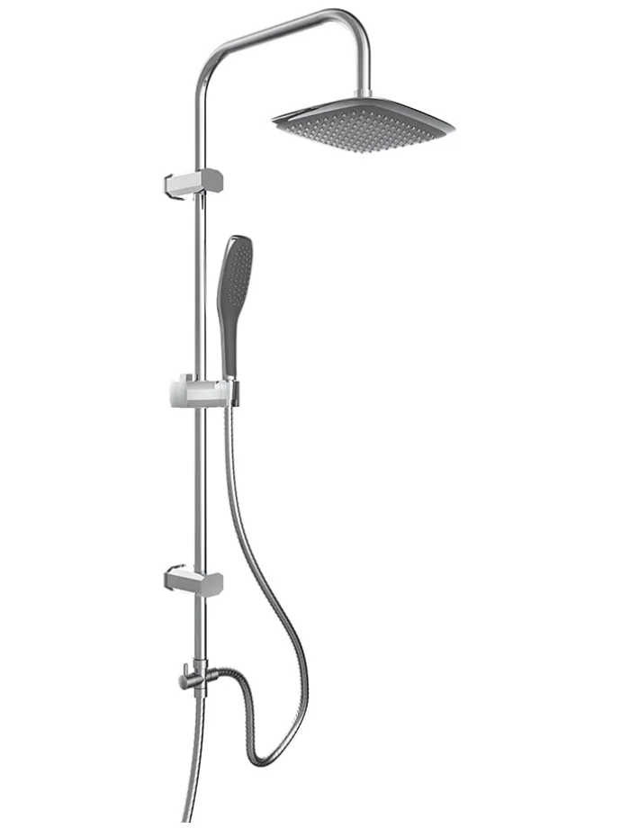 Überkopf-Brauseset "Easy Fresh" in Chrom