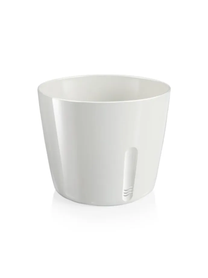 Übertopf SENSE, rund in transparent