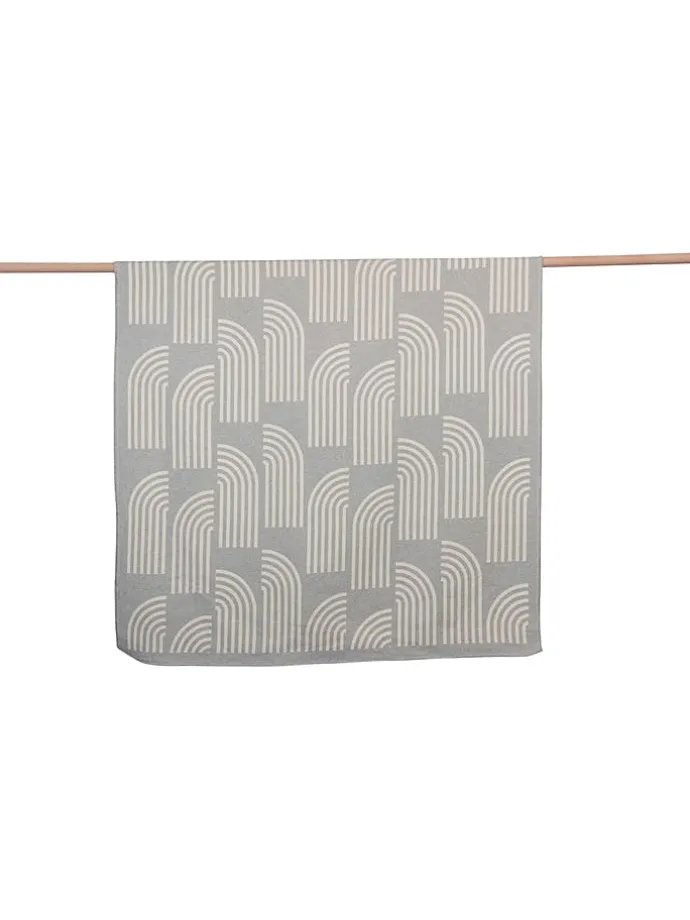 Überwurf "Nova" in Grau