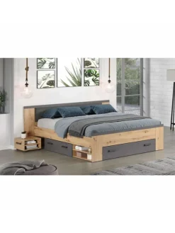 Bett Follow Eiche 230 x 203 cm