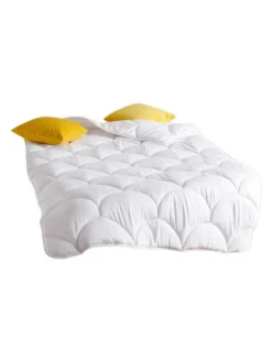 Bettdecke Klima Faser Ganzjahresdecke in weiss