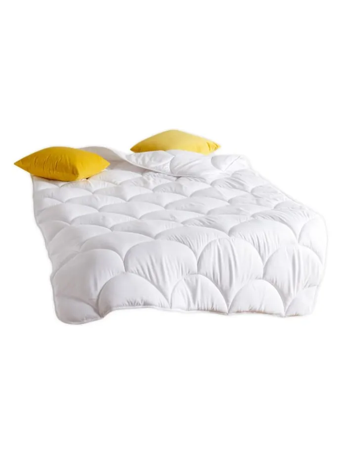 Bettdecke Klima Faser Ganzjahresdecke in weiss