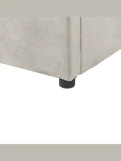 Bettgestell LAVAUR in Beige - (W) 203 x (H) 100 x (L) 220 cm