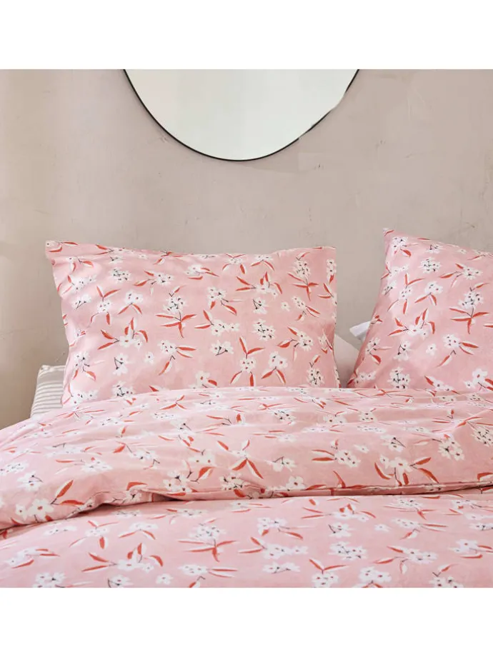 Bettwäsche-Set "Floral Fusion" in Rosa