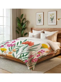 Bettwäsche-Set in Bunt