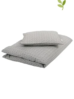 Bettwäsche-Set in Grau