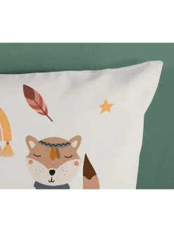 Bettwäsche-Set ''Remi'' in Beige/ Bunt