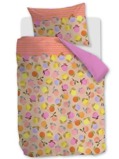 Bettwäsche-Set "Vitamin" in Creme/ Bunt