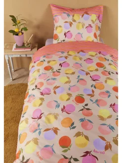 Bettwäsche-Set "Vitamin" in Creme/ Bunt