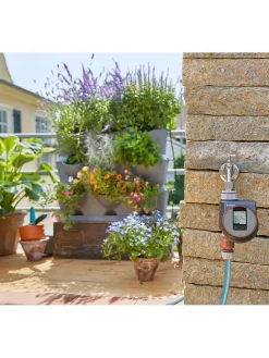 Bewässerungssteuerung "Flex" in Schwarz