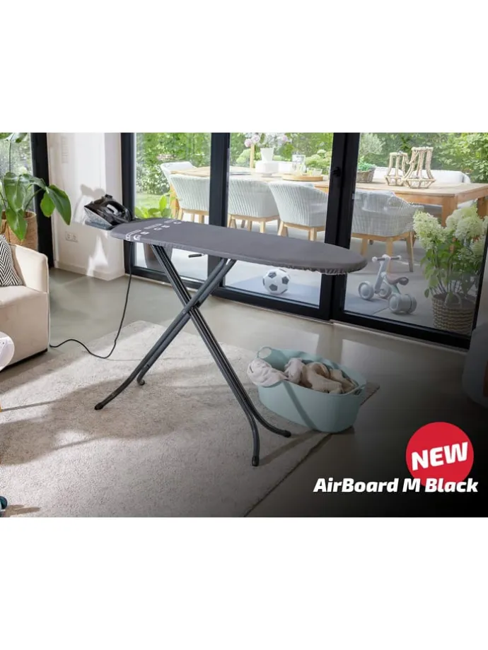 Bügeltisch "Air Board M Compact" in Schwarz