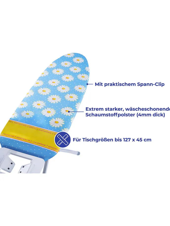 Bügeltischbezug "Maximex" in Hellblau - (L)128 x (B)54 cm