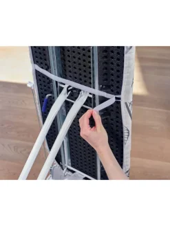 Bügeltischbezug "Perfect Steam L/Universal" in Weiß/ Schwarz