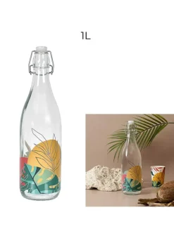 Bügelverschlussflasche ''Paradis Exotique'' in Bunt - 1 l