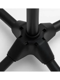 Bügelwäscheständer in Schwarz - (H)143 x Ø 56 cm