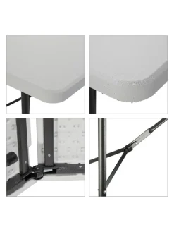 Bierzeltgarnitur in Weiß