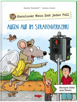 Bilderbuch "Kommissar Maus löst jeden Fall" - ab 3 Jahren
